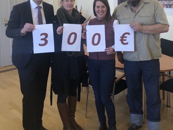 300 € für Frauenhaus im SkF
