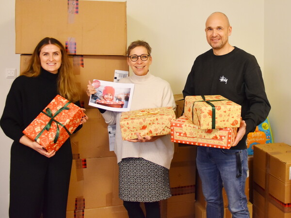 Weihnachten im Schuhkarton für Kinder und Erwachsene in SkF-Einrichtungen 