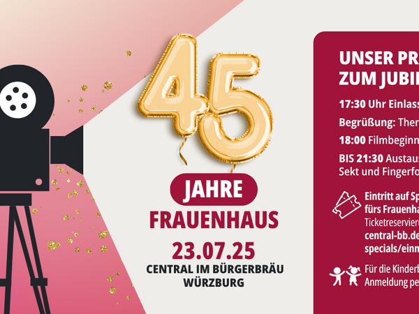 Frauenhaus im SkF Würzburg - seit 45 Jahren eine wichtige Anlaufstelle für Frauen in Not
