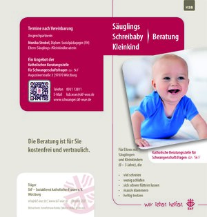 PDF Vorschau KSB | Flyer Schreibaby-Beratung