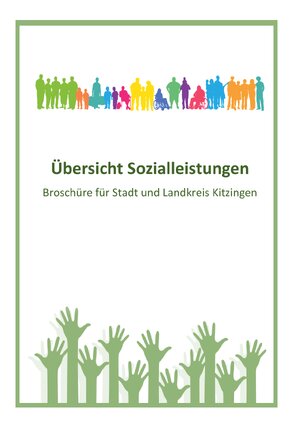 PDF Vorschau KSB | 2024 Übersicht Sozialleistungen - Broschüre für Stadt und Landkreis Kitzingen
